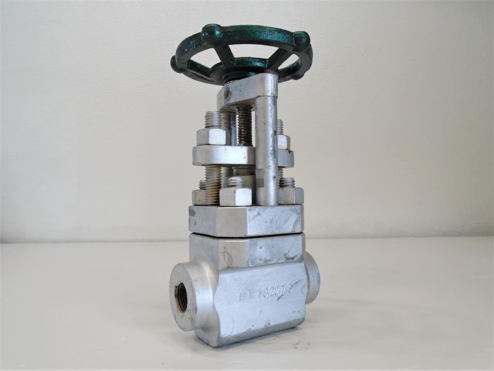 Xanik 1/2" NPT 1500# F9 Gate Valve, Figure# 1/2"-GB15S-B2F9-5RH